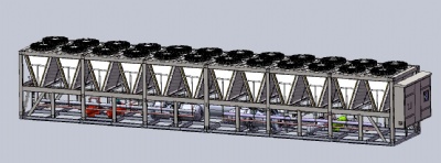 Air Cooled Screw Chiller 50-400 tons